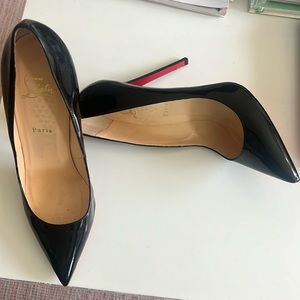 Christian Louboutin Pigalle 100 Black patent leather